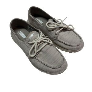 Skechers On-The-Go/Go Walk Lite Bay / Womens / Air Cooled / Natural / size 10